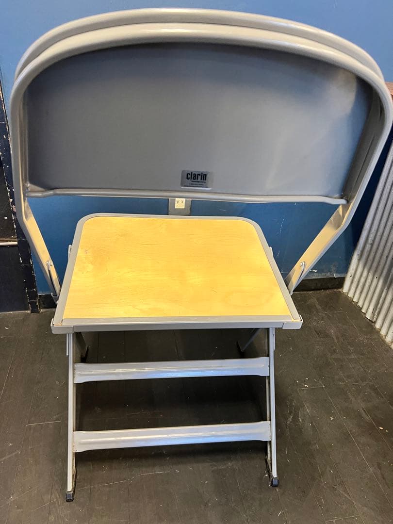 12/16迄送料込clarin クラリン ウッドシート フォールディングチェア2