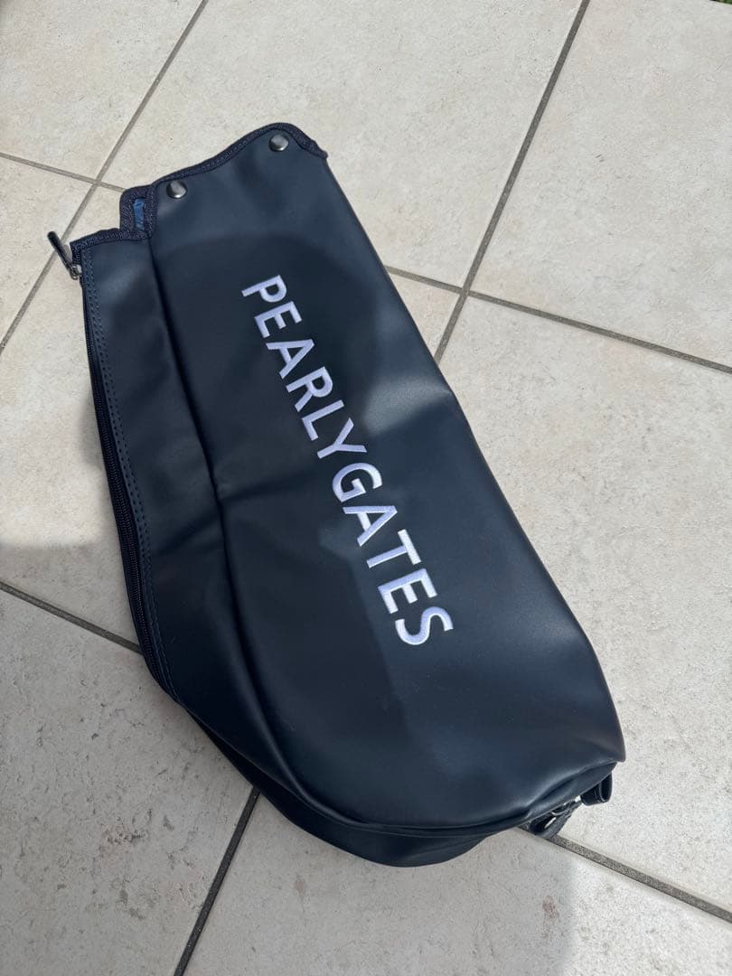 PEARLY GATES キャディバッグ PG1989 ネイビー状態綺麗