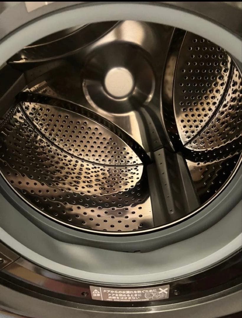 SHARP ドラム式洗濯機 本体 ホワイト