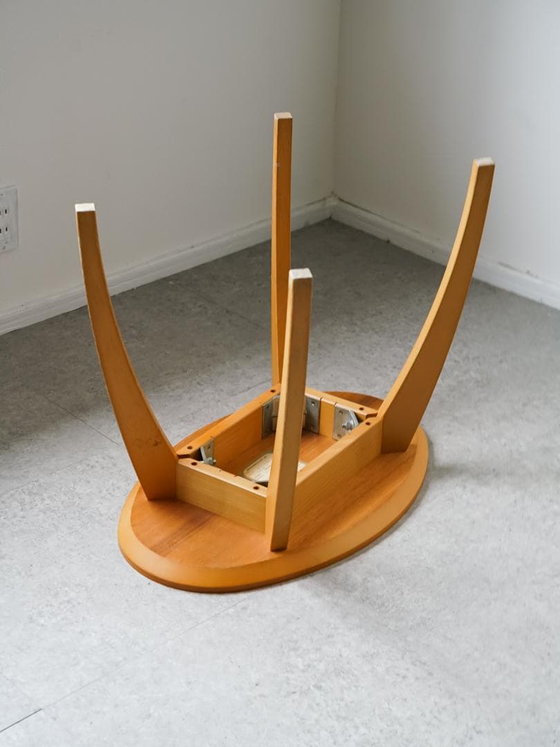 80-90's \"MARUICHI\" 天然木テーブル ミッドセンチュリー モダン