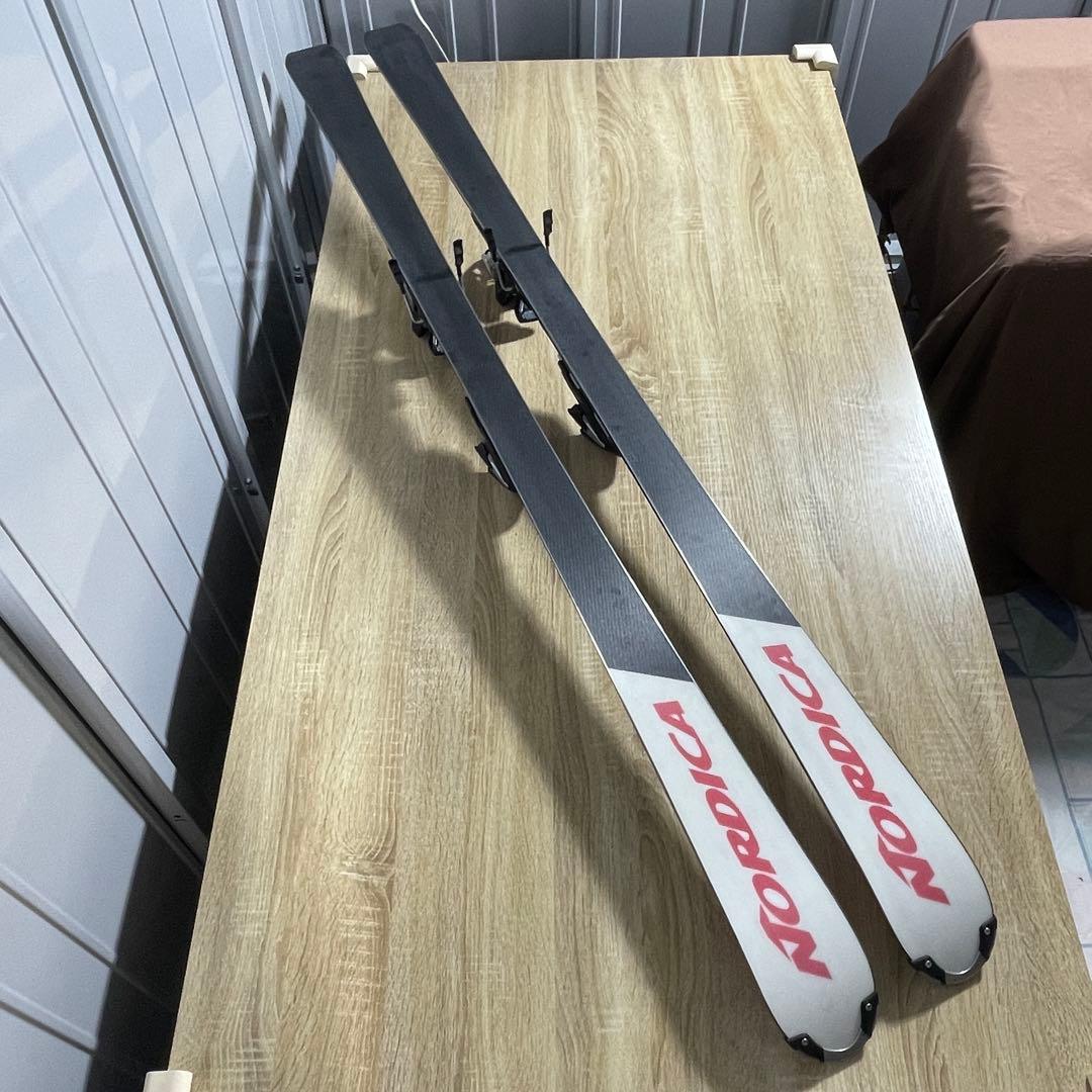NORDICA165cm REXXAM26/26.5cmストック付きスキーセット