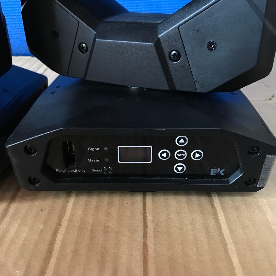 EK PRO 黒 2個セット　ムービング ヘッドライト ジャンク