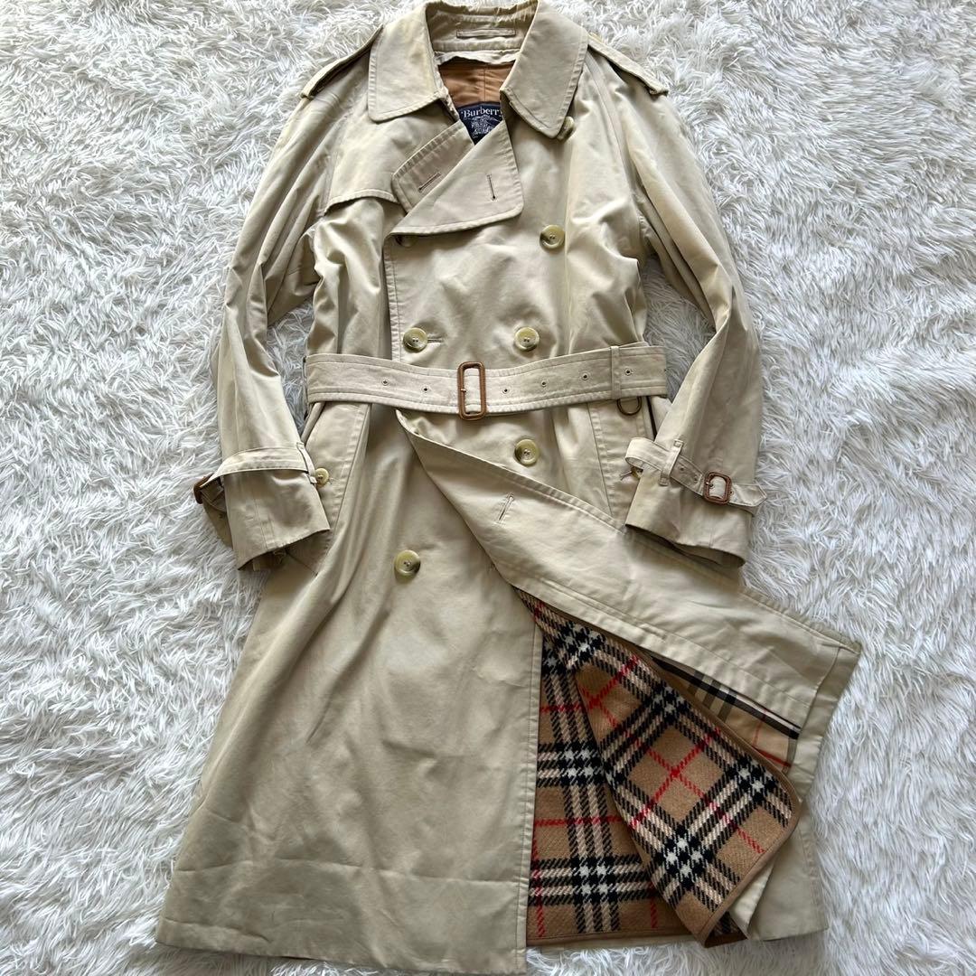 バーバリー　トレンチコート ライナー　ベルト付き　TRENCH70 ベージュ　M