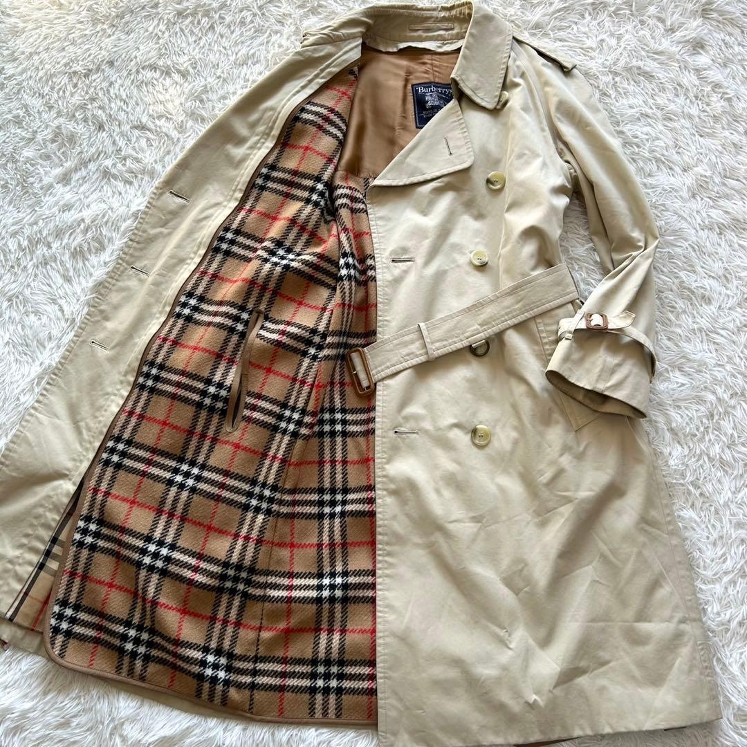 バーバリー　トレンチコート ライナー　ベルト付き　TRENCH70 ベージュ　M