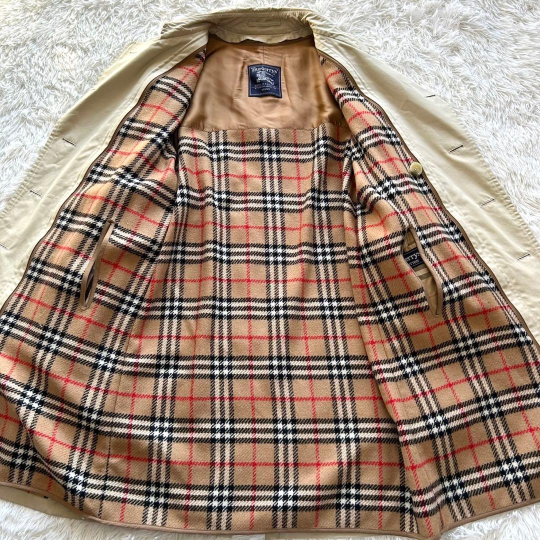 バーバリー　トレンチコート ライナー　ベルト付き　TRENCH70 ベージュ　M