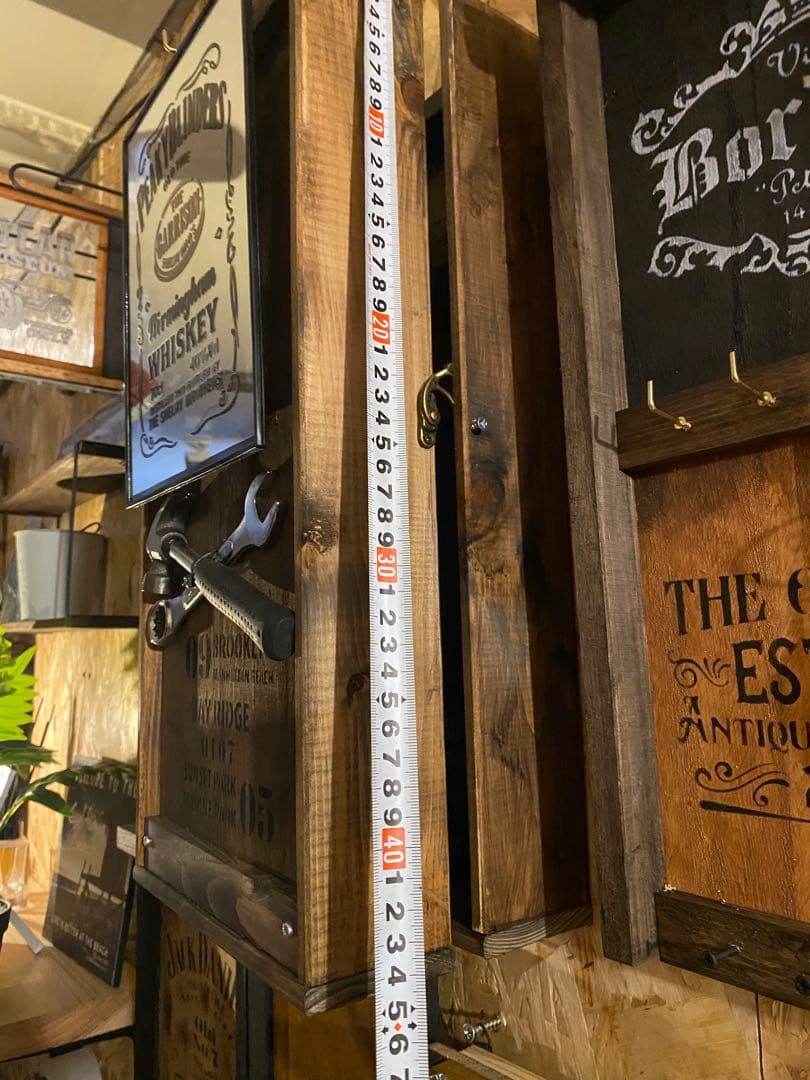 壁掛け収納　壁掛けキーフック