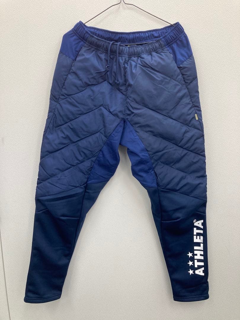 試着のみ ATHLETA アスレタ ネイビー セットアップ 中綿 O(LL)