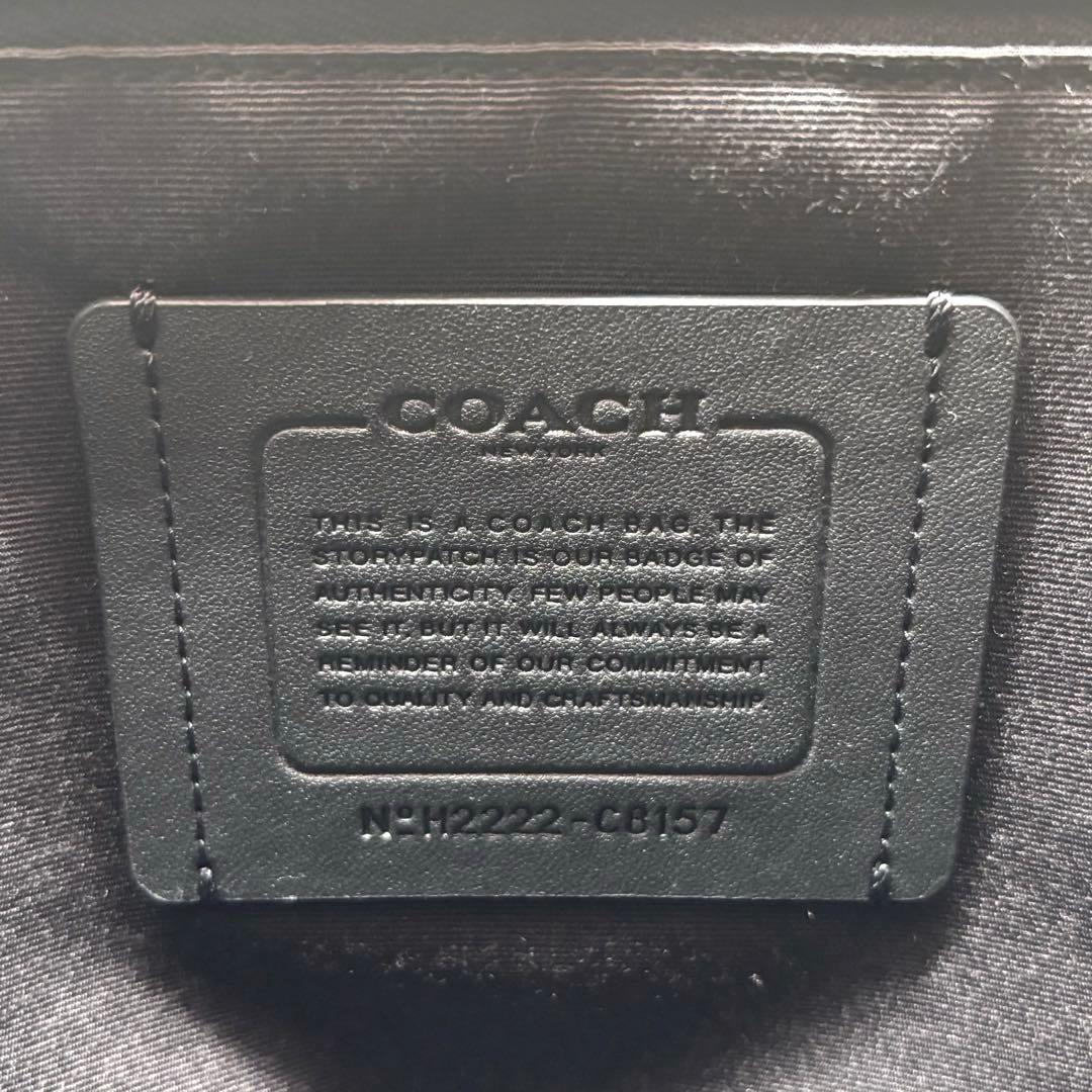 ✨極美品✨コーチ　トートバッグ　ハドソン　ダブルハンドル　2way　グリーン