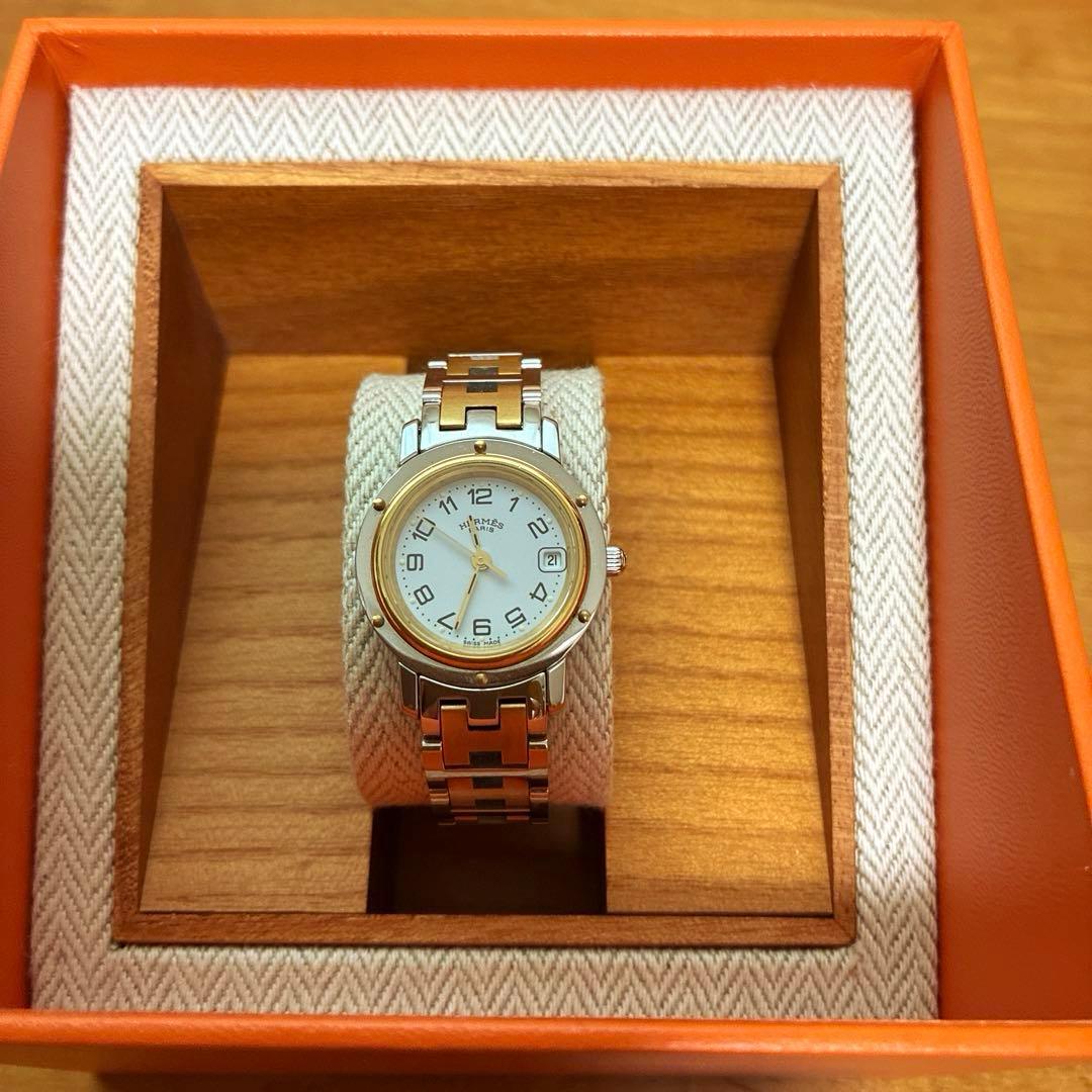 エルメス時計HERMES CL4.220クリッパーレディース
