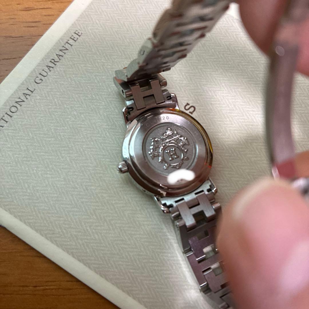 エルメス時計HERMES CL4.220クリッパーレディース
