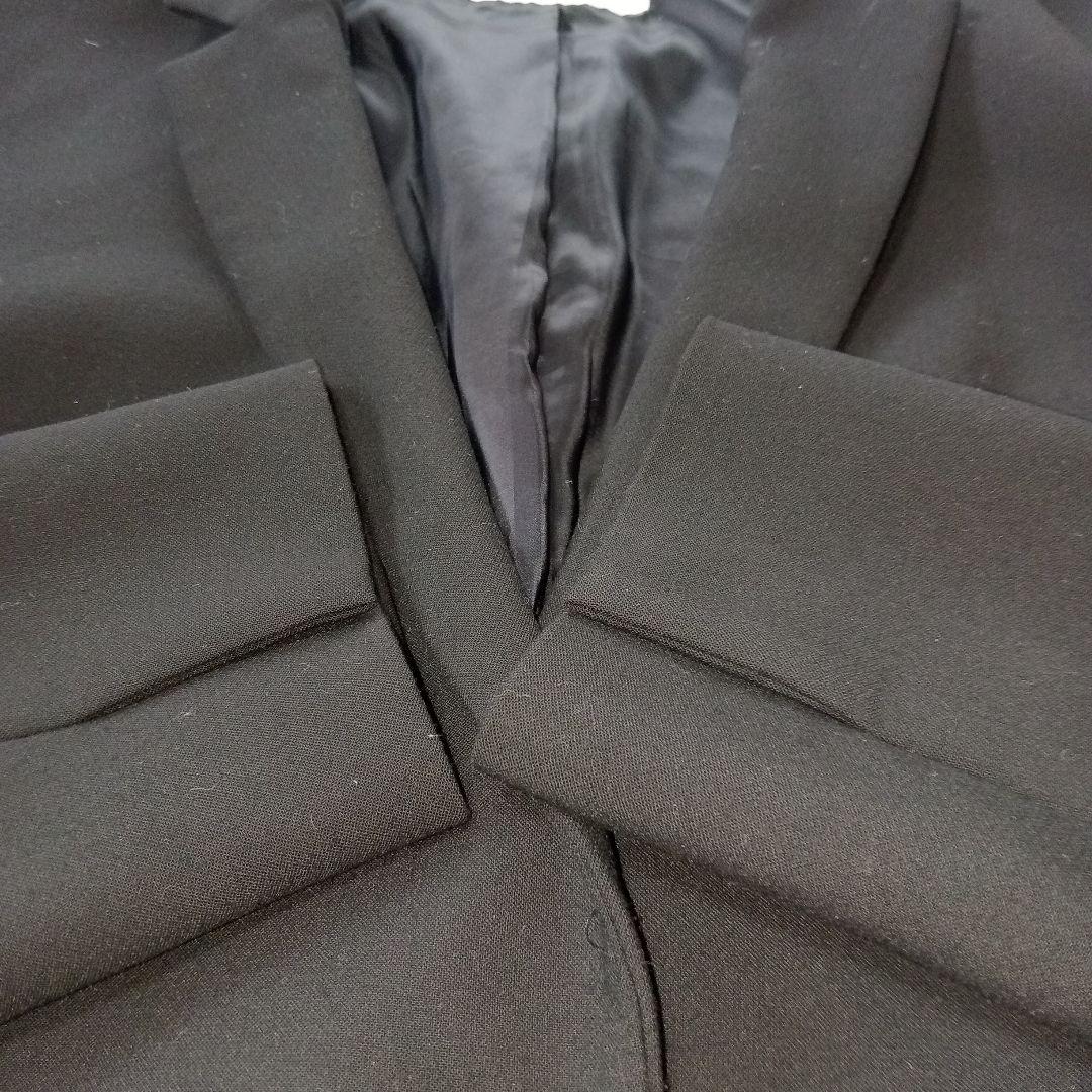 グリーンレーベルリラクシング テーラードジャケット パンツスーツ　黒　40