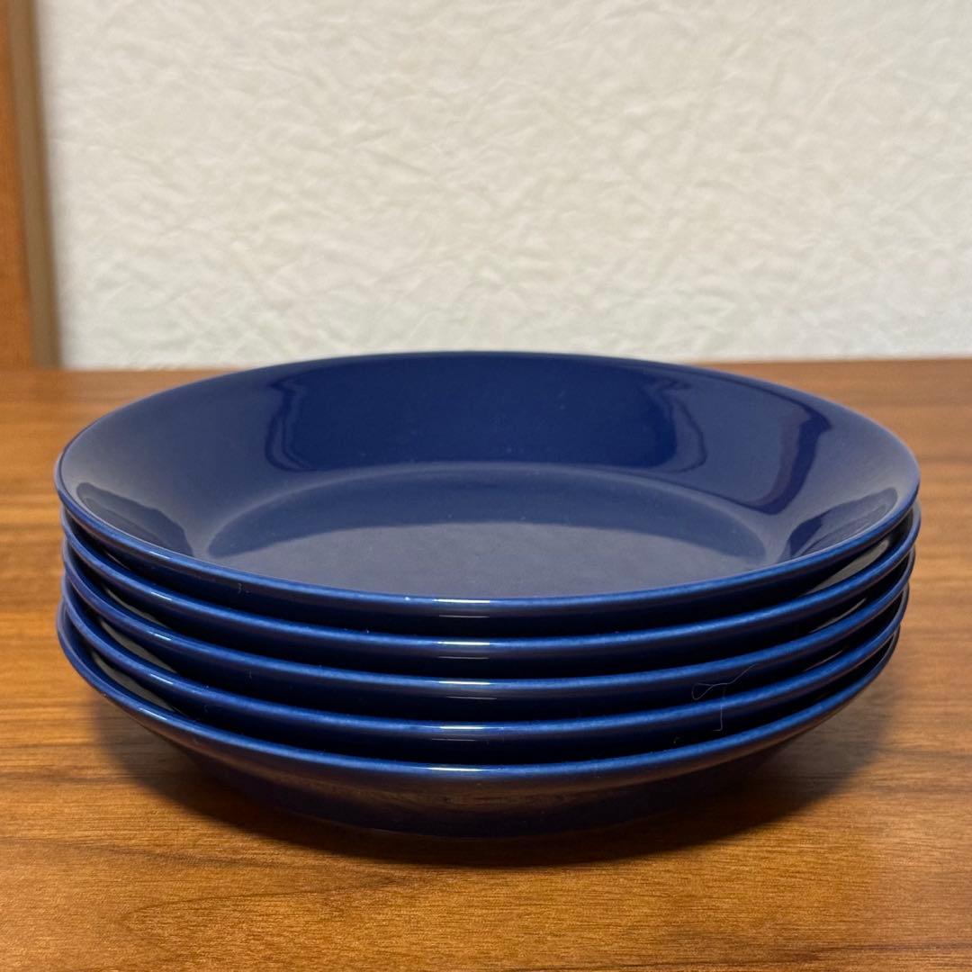 iiutala イッタラティーマ ブルー ネイビー 5枚セット 14cm