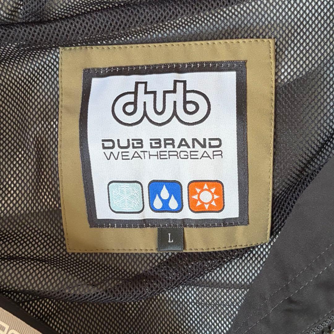 DUB BRAND スノーボードウェア　上　Lサイズ