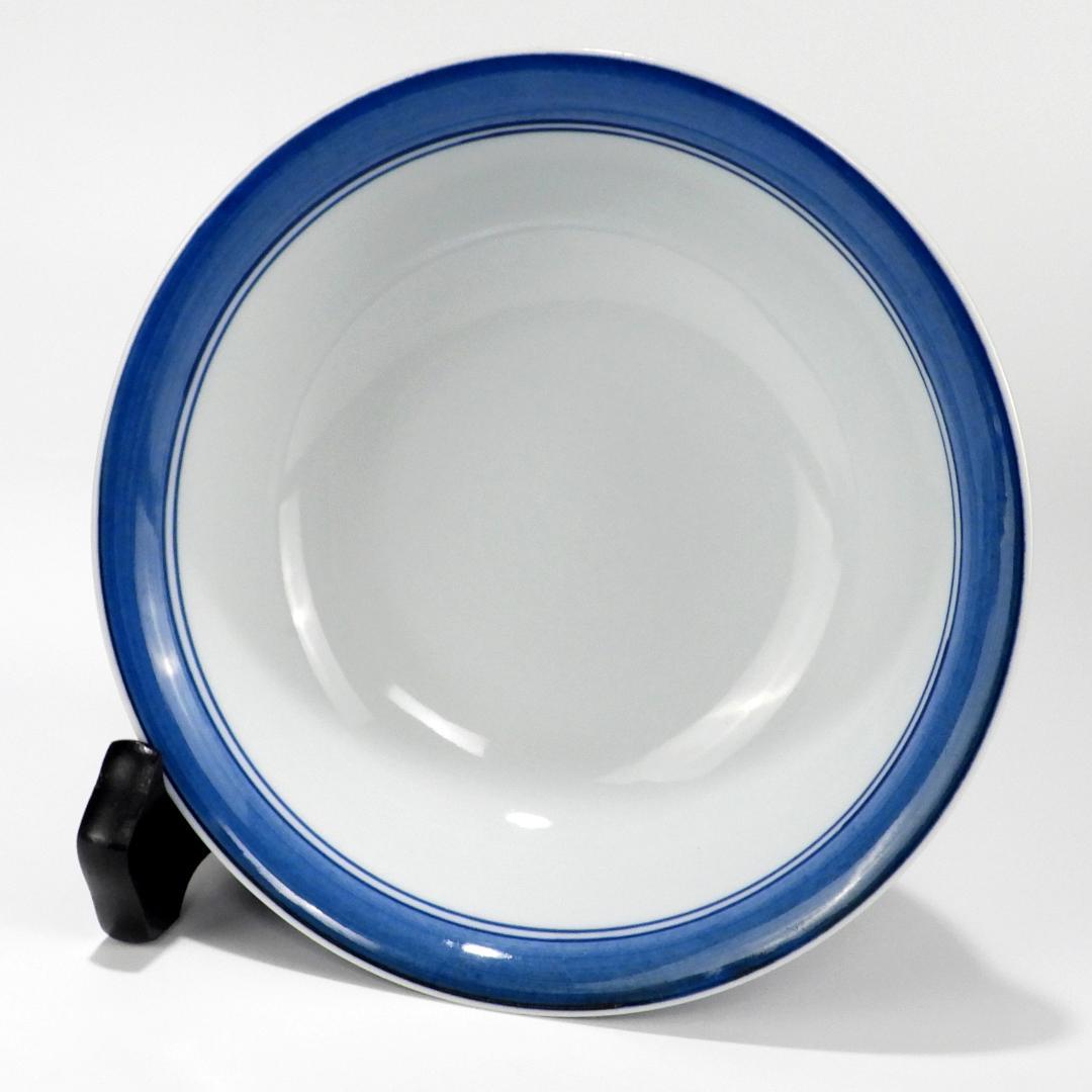 【源右衛門】古伊万里の伝統　舘林源右衛門作　染付梅鳳凰絵　蓋碗　3客