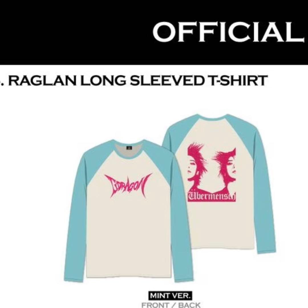 ベ*房様 Übermensch 長袖ラグランTシャツG-DRAGON ジヨン 会