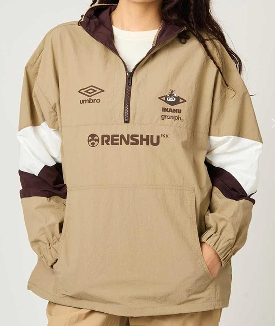 XLサイズ　イカクアンブロ　アノラック　グラニフ　ウィンドブレーカー