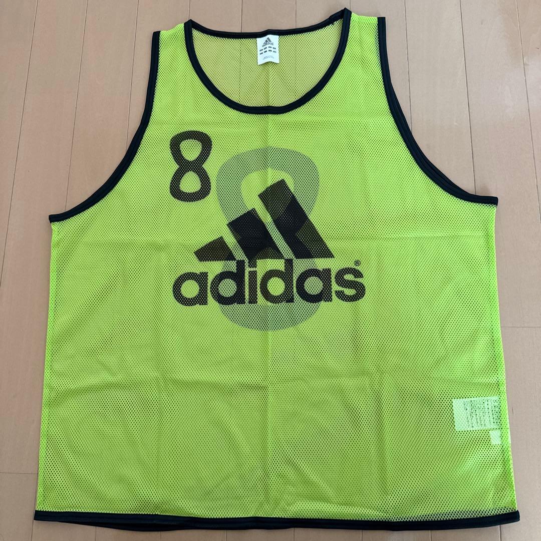 【闘将】10枚セット　adidas メッシュ　ビブス　L