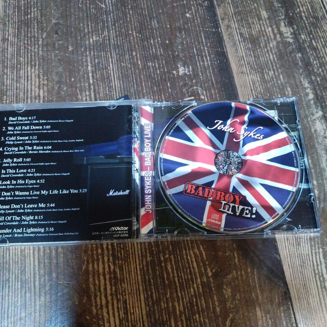 John Sykes BAD BOY LIVE!　ジョン・サイクス　帯付き