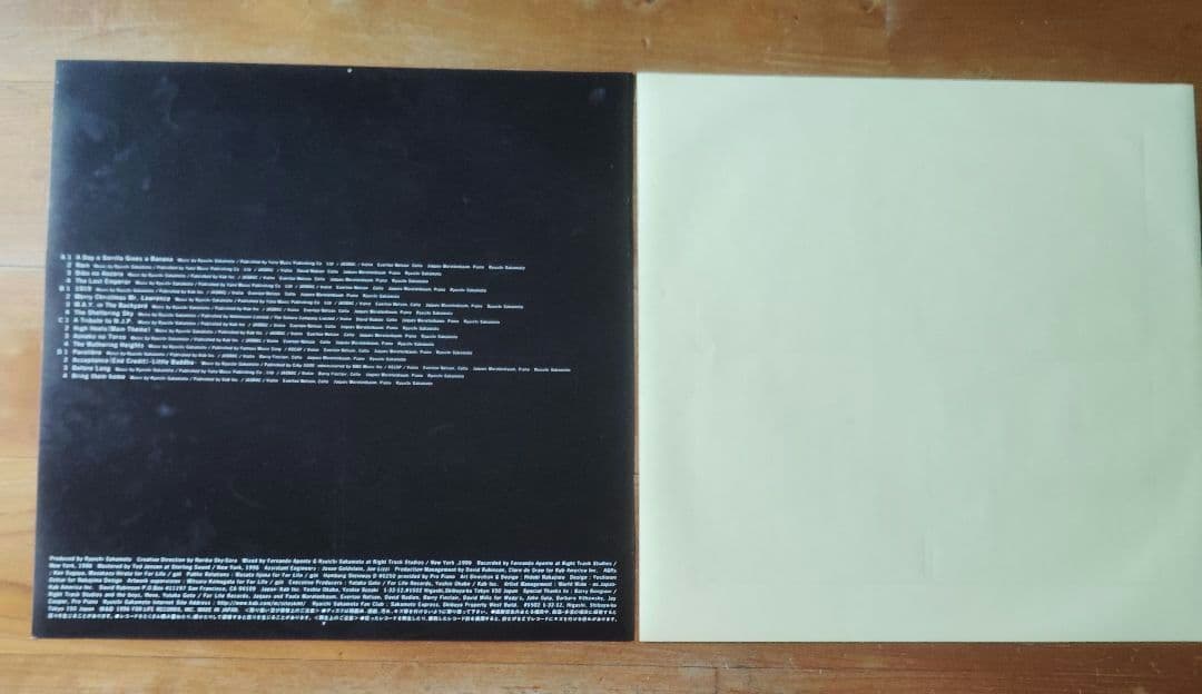 1996 / 坂本龍一 Ryuichi Sakamoto レコード + おまけ