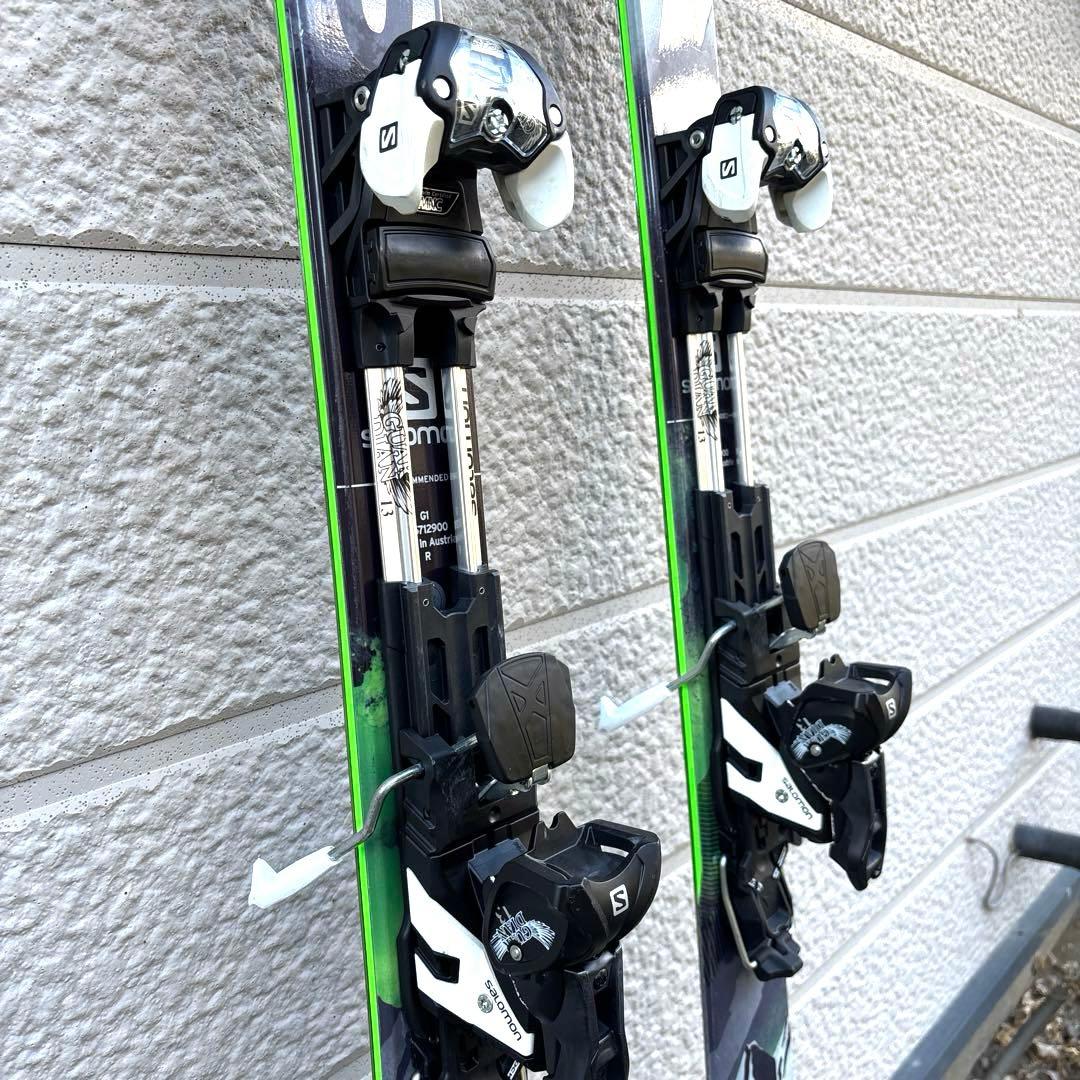 【最終値下げ】 salomon サロモン スキー板 169 ツアービンディング