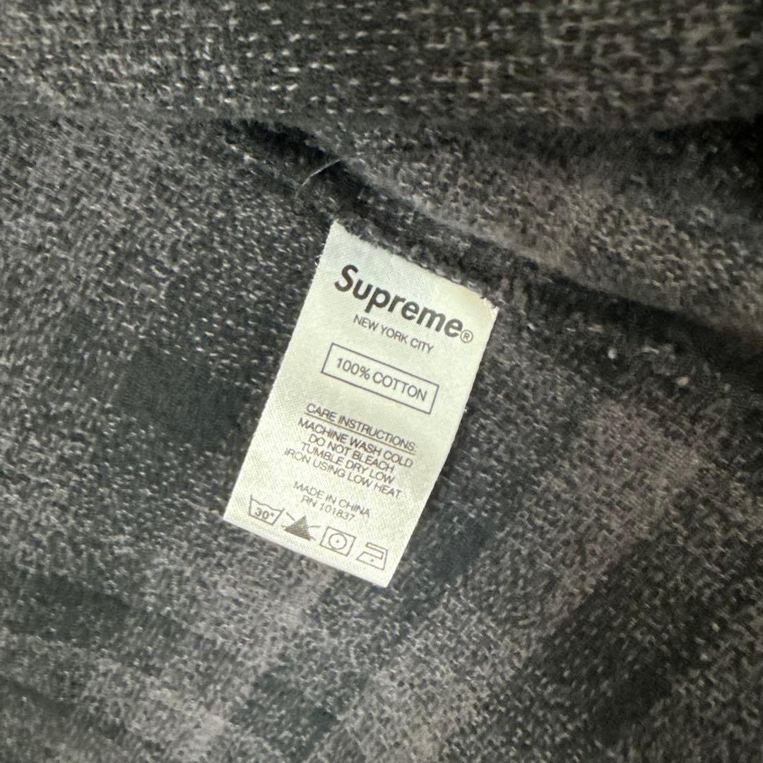 supreme シュプリーム チェック柄 フランネルシャツ