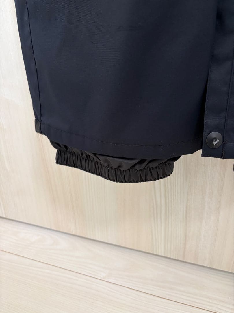 DC ブラック ビブ　L スノーボードウェア