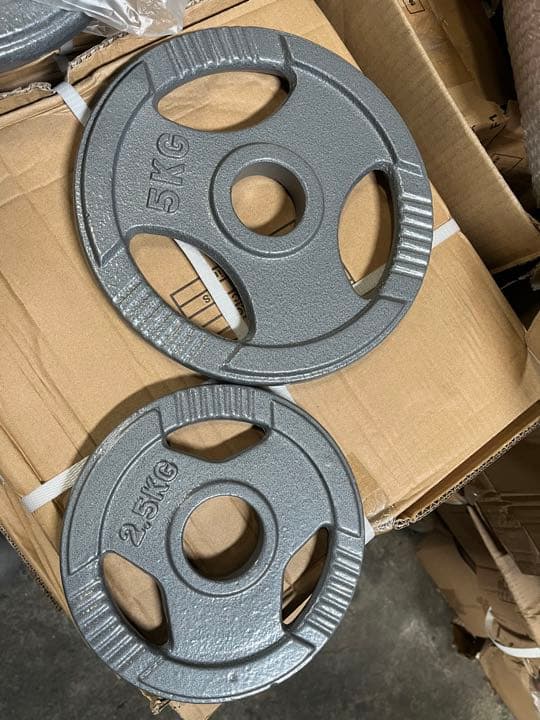 50mm  アイアンプレート　15kg  2枚