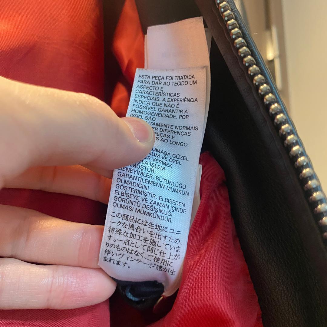 【美品】ディーゼル ラムレザー ライダース Mサイズ ブレイブマン ブラック