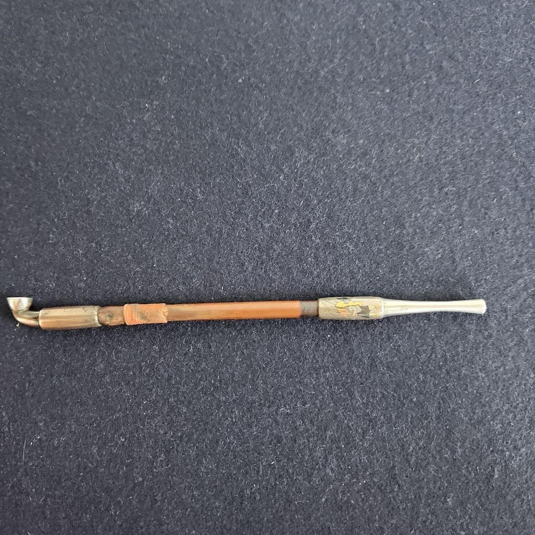 キセル‥煙管‥金工‥象嵌