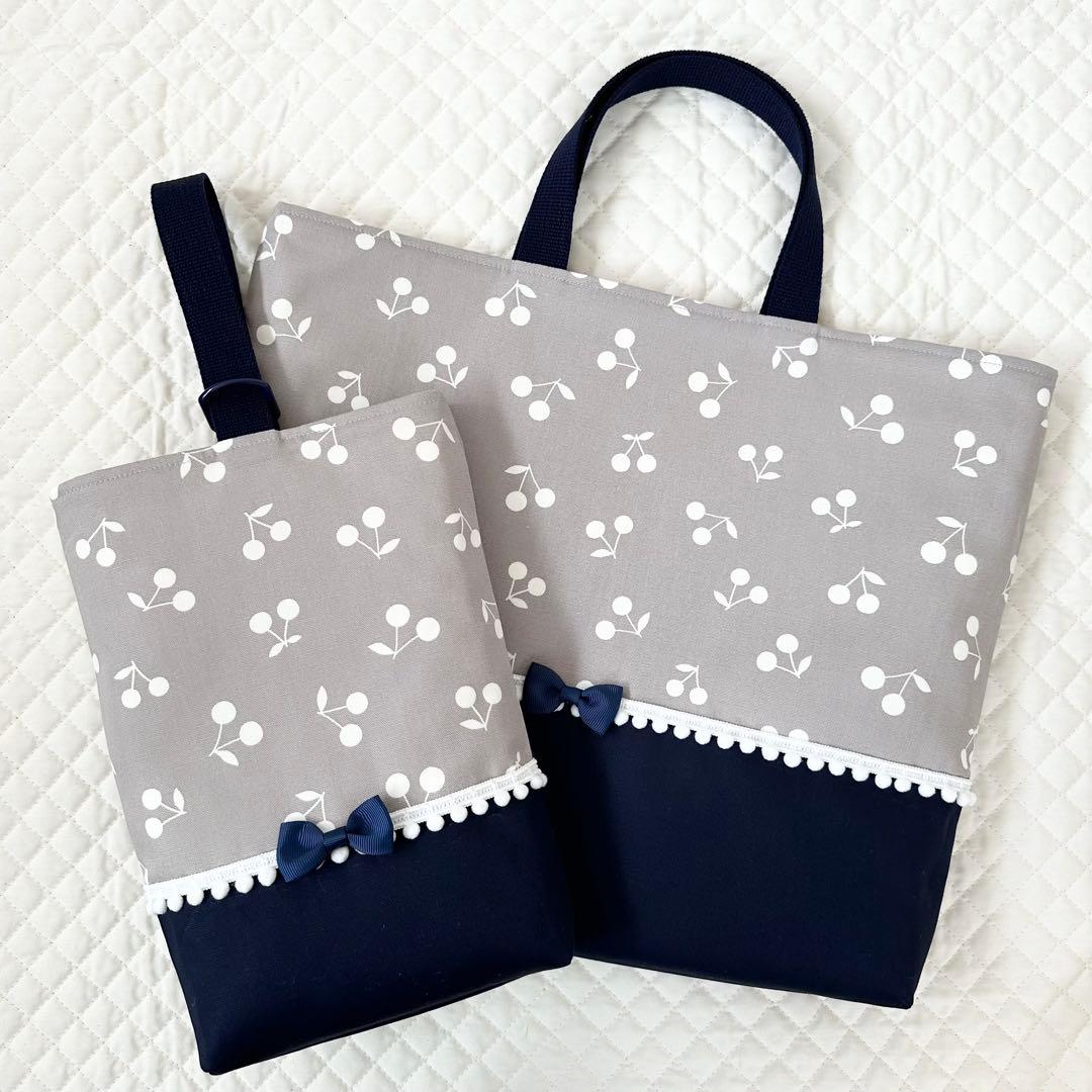 まーちゃん⭐︎レッスンバッグ等4点⭐︎女の子入園入学ハンドメイド