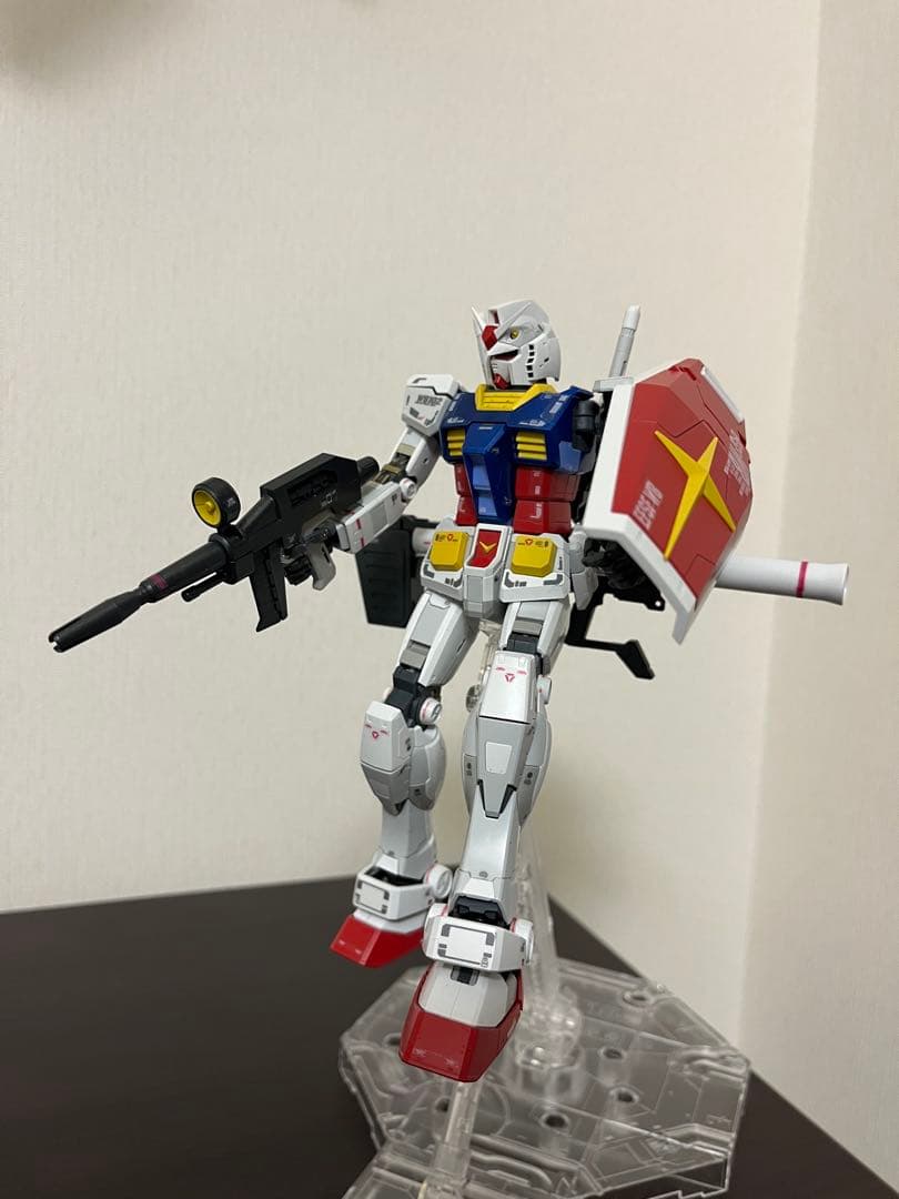 た*う様 MG RX-78-2 ガンダム 1/100 部分塗装完成品