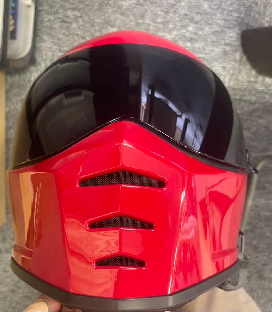 Biltwell Lane Splitter フルフェイス　 Mサイズ　レッド