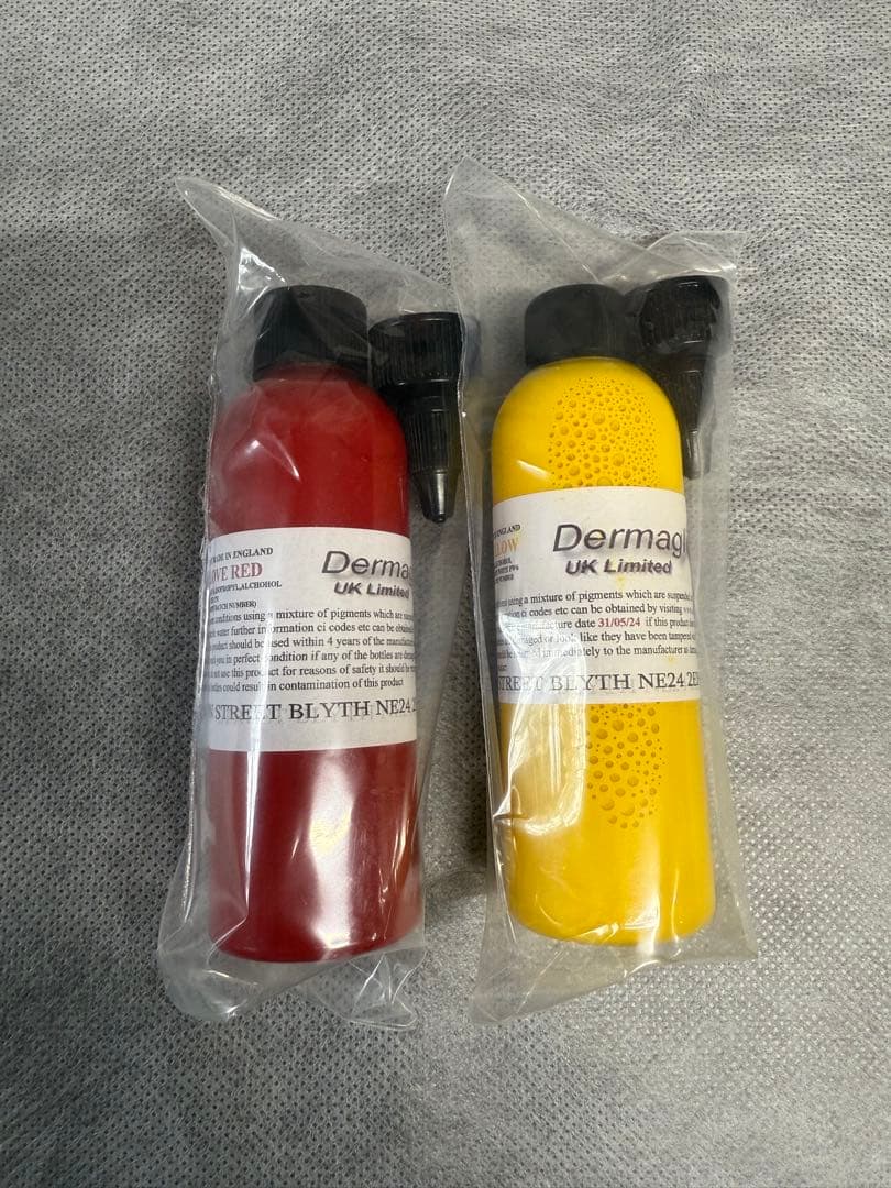 タトゥーインク　未使用品二本セット