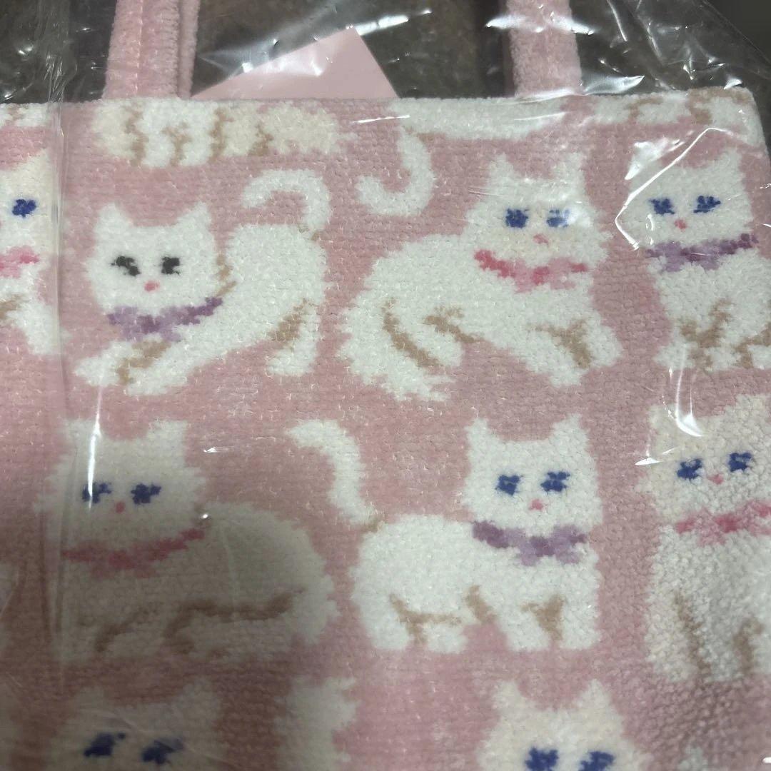 ︎*様 FEILER モフモフネコチャン　バッグ　ペールピンク