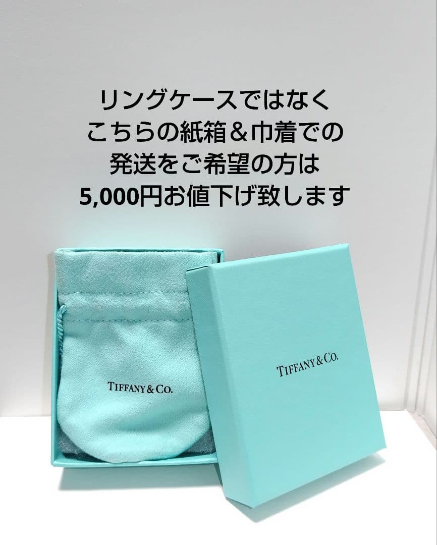 TIFFANY ティファニー Pt950 アリア 2P リング
