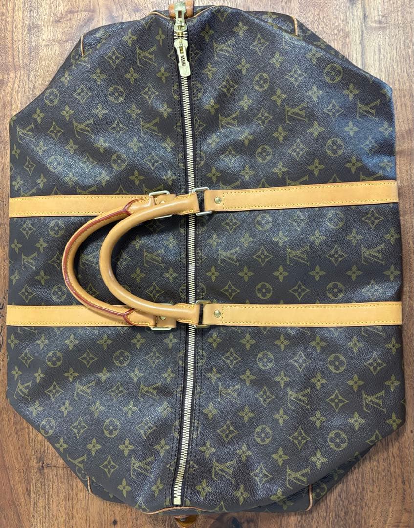現行旧版☆革新品【LOUIS VUITTON】キーポル・バンドリエール 55