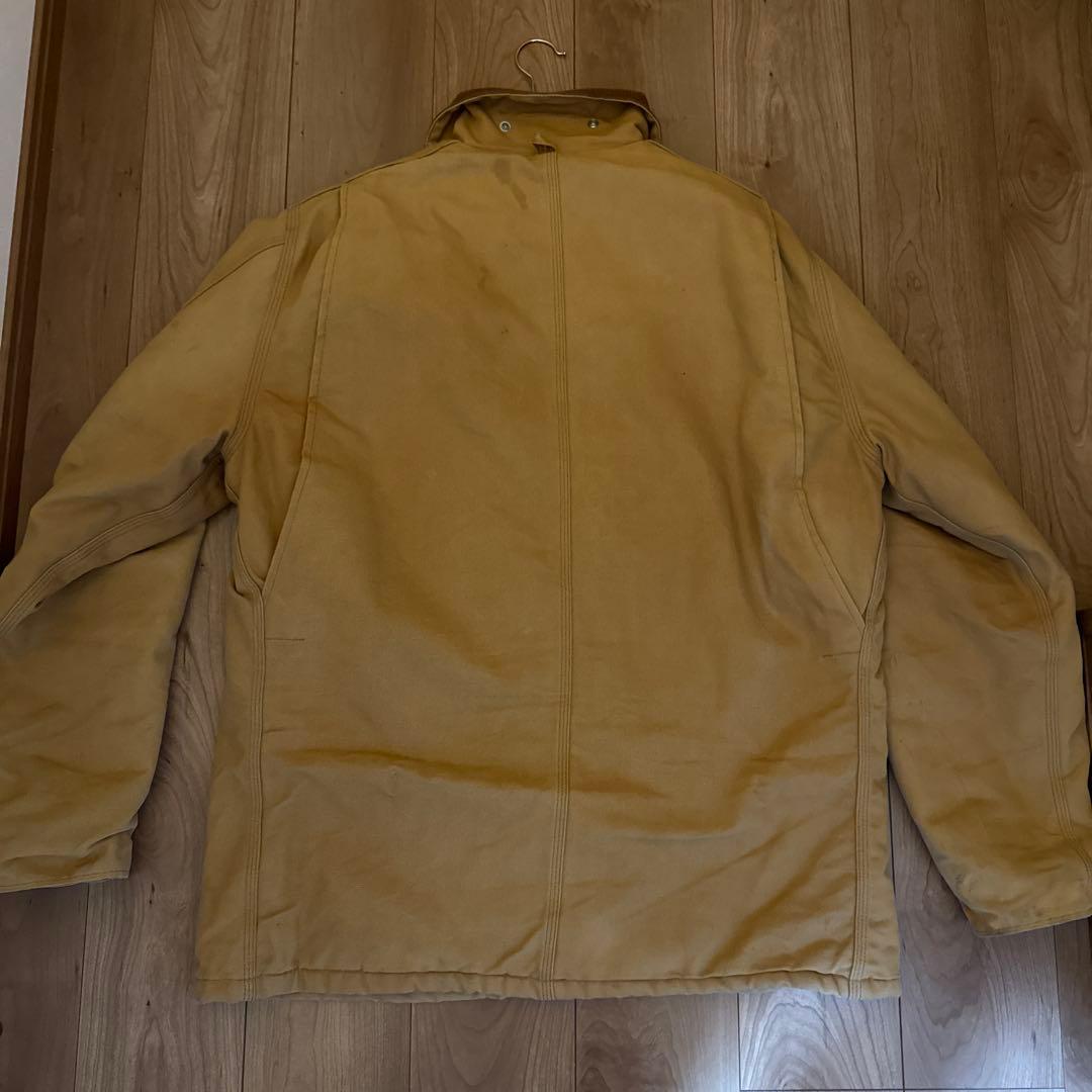 ドーナツ Carhartt デトロイトジャケット USA製 ベージュ