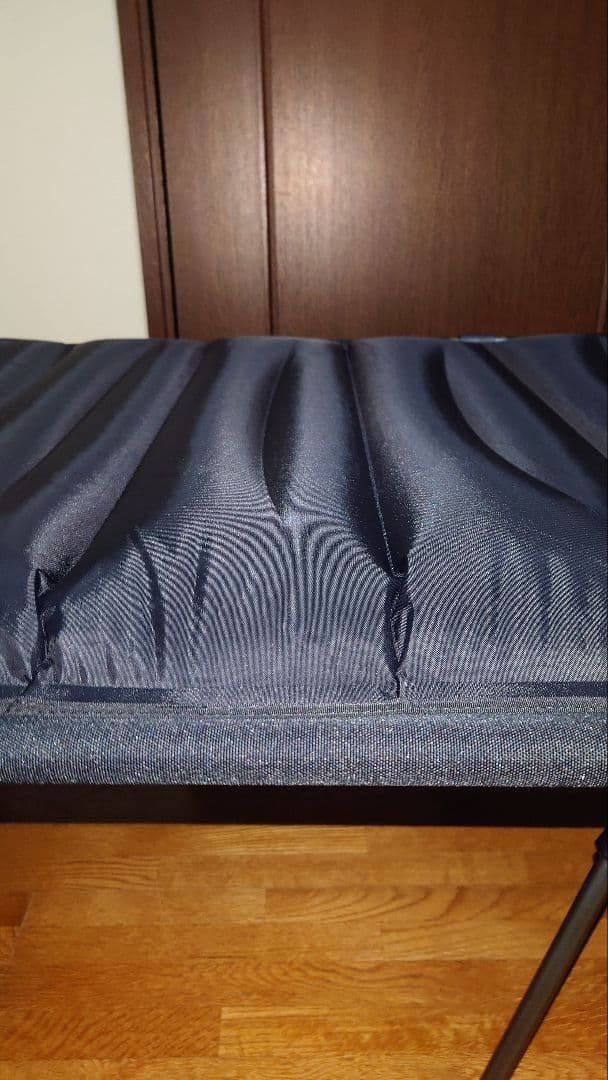 DOEARTH Gussuri エアーコットマット 自動膨張 ブラック