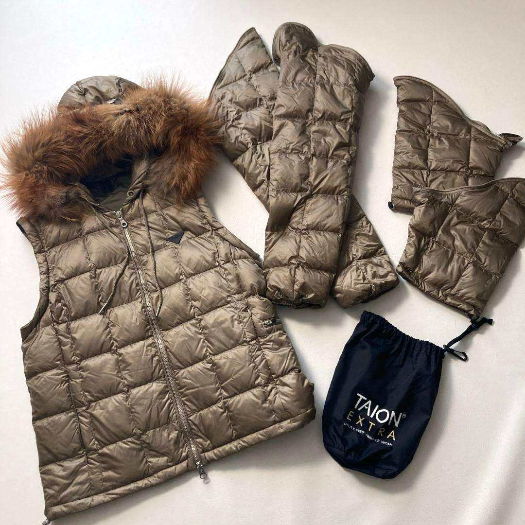 【kelly】TAION EXTRA　3WAYダウンジャケット ファー