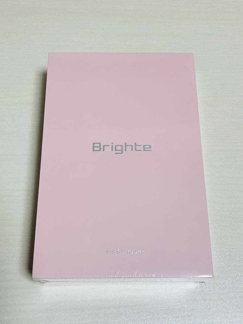 【新品未使用】ブライト エレキブラシ＋ ピンク 美顔器　　　　値下げ交渉不可です