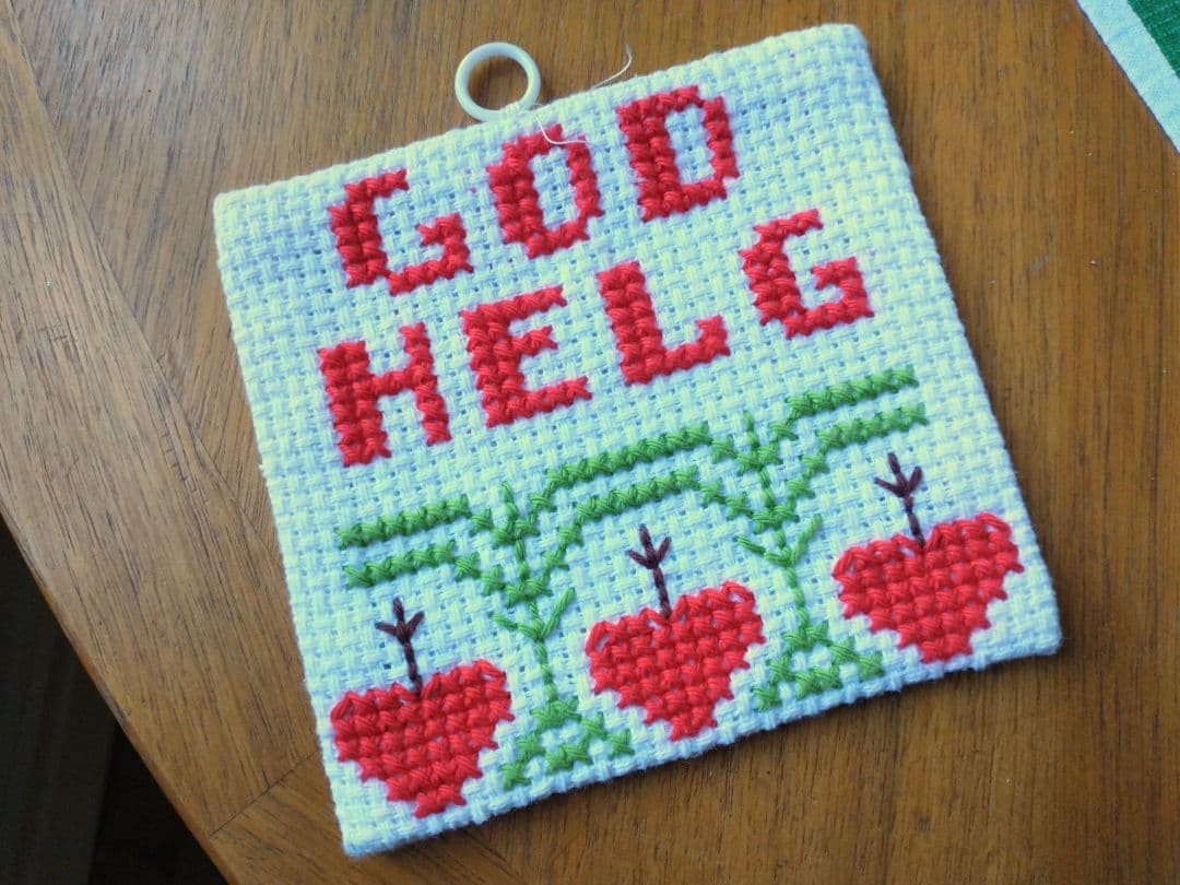 スウェーデン　クリスマス飾り　白