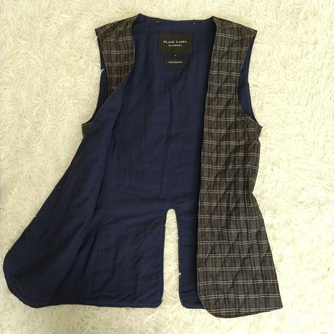 極美品　バーバリーブラックレーベル　クレストブリッジ　トレンチコート　ライナー