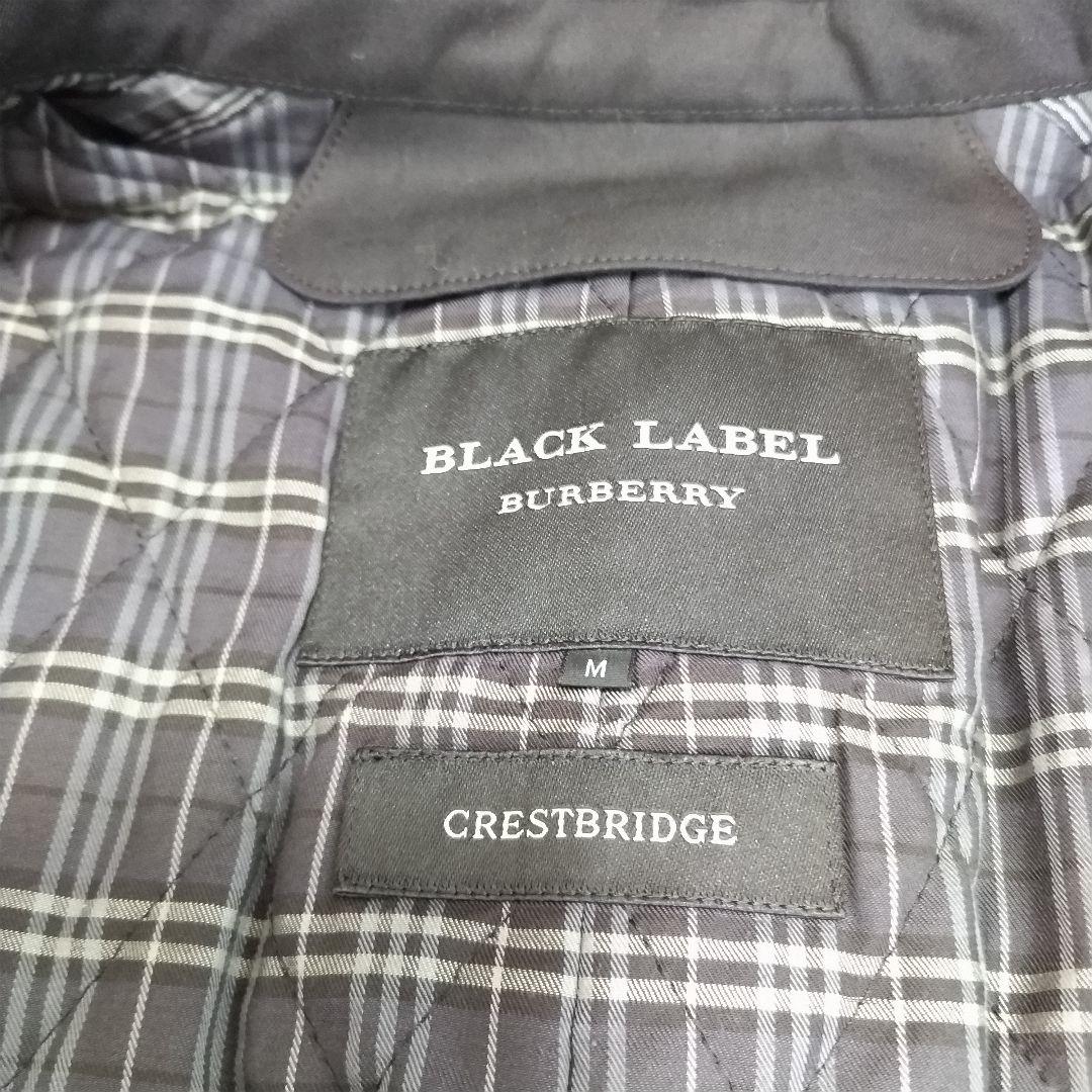 極美品　バーバリーブラックレーベル　クレストブリッジ　トレンチコート　ライナー
