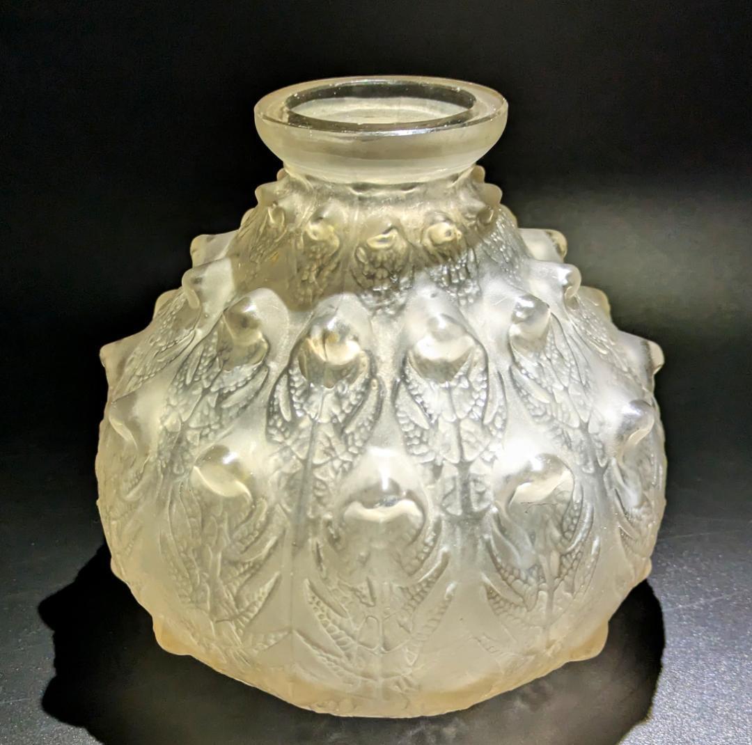 希少な出品★ルネ・ラリック フジェール 1913 初期作品 花瓶 16cm