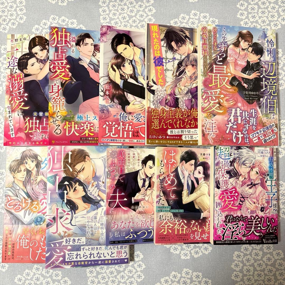 【専用】新刊　エタニティブックス・ルネッタブックス・蜜夢文庫・ヴァニラ文庫他