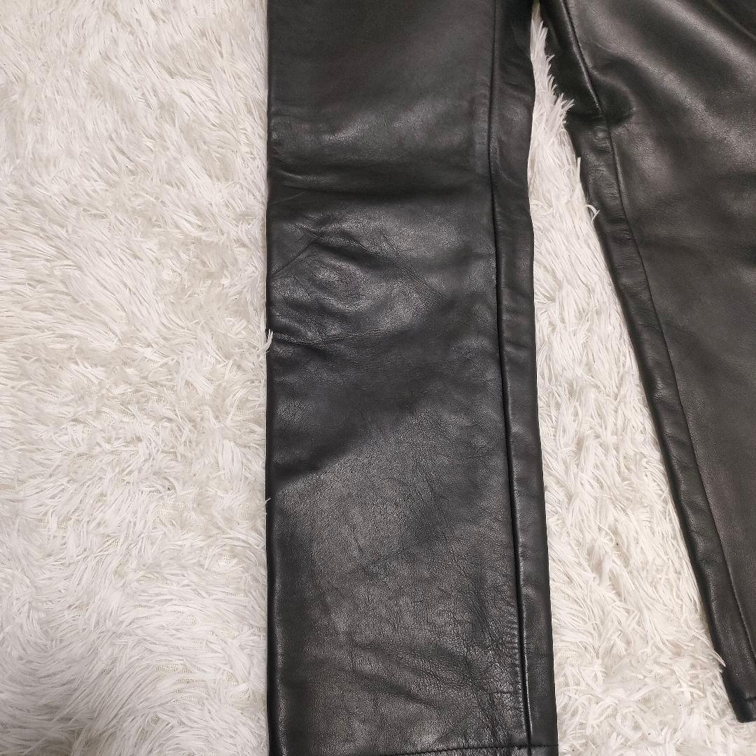 Schott 90s 牛革パンツ ブラック 激レア レザーパンツ