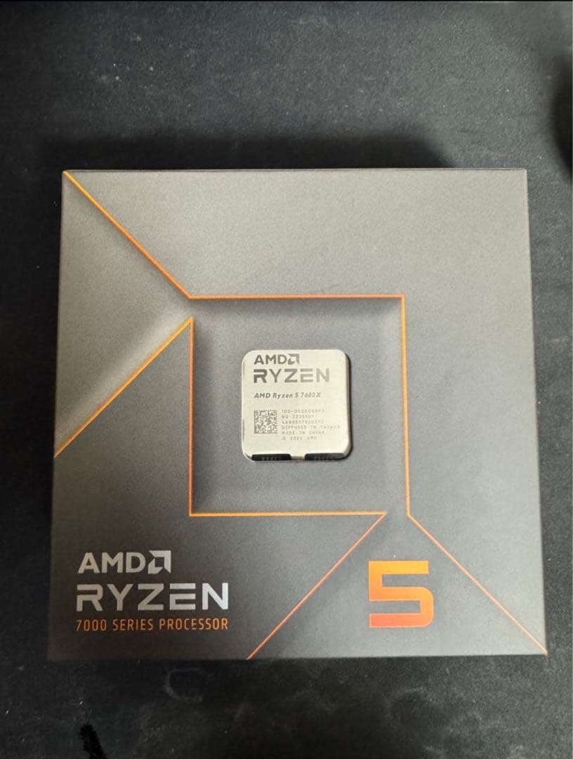 AMD Ryzen 5 7600X 動作確認済み