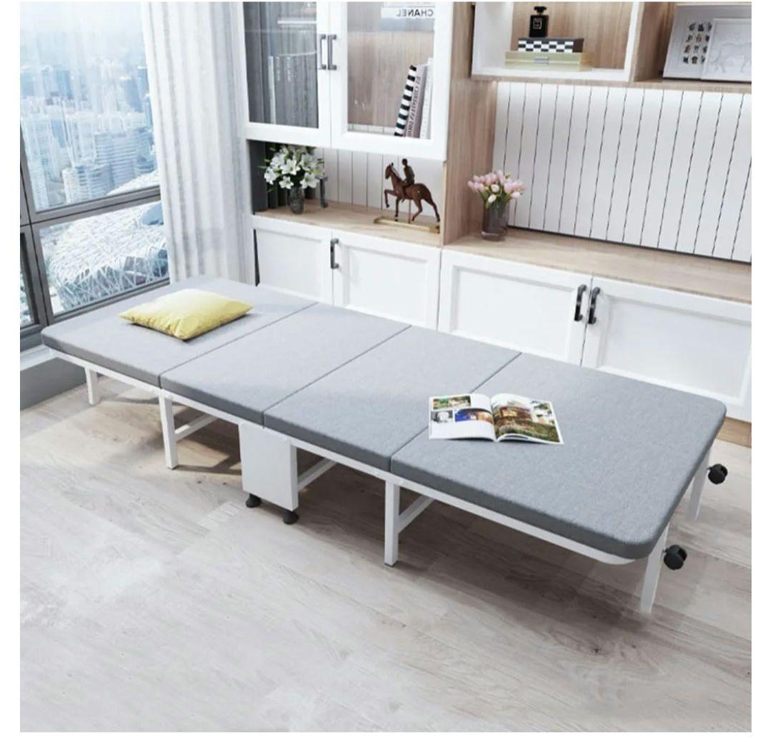 LinkEZ 簡易ベッド 折りたたみベッド 105kg耐荷重