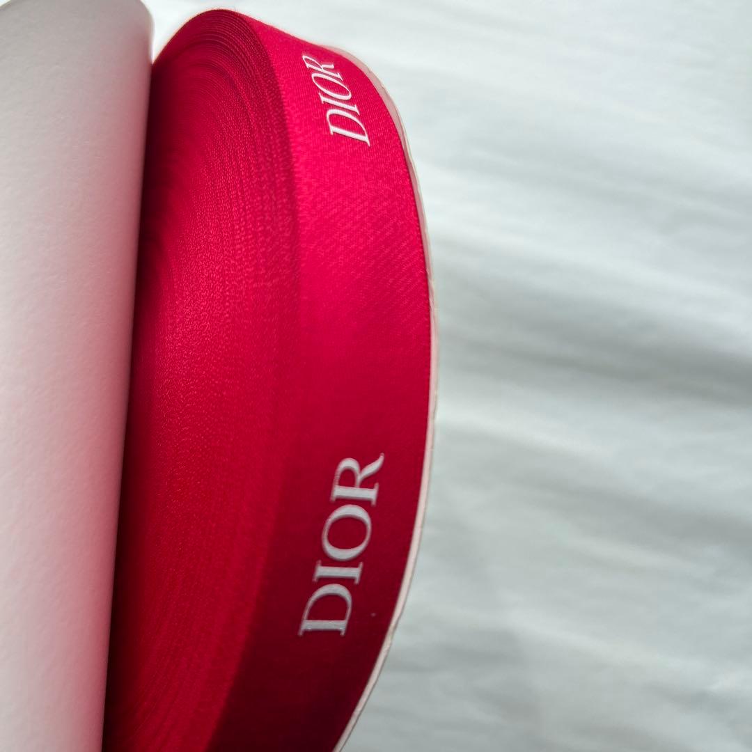 ディオール　2024年限定　 マゼンタレッドリボン　1ロール　50メートル