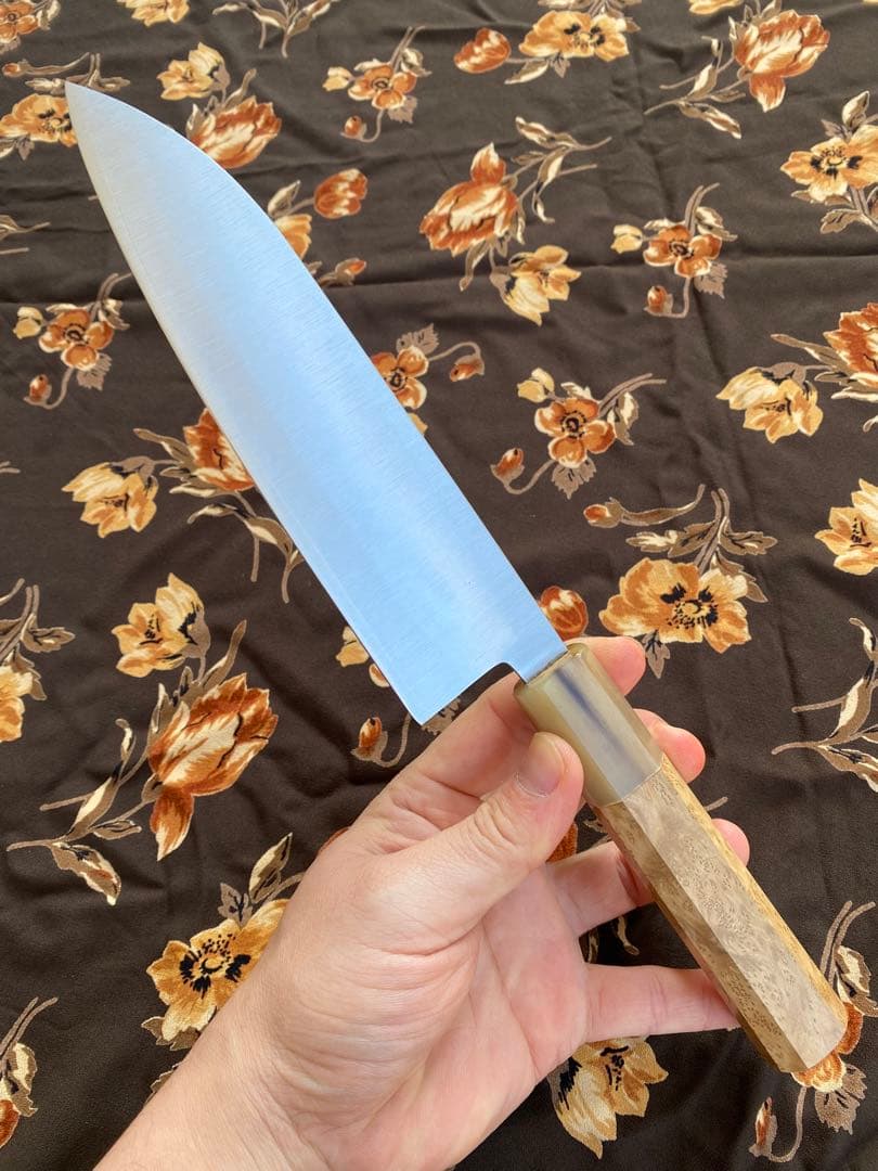 天味寿楽 三徳180mm 青紙スーパー 鋼　新品、未使用